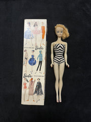 #1 Blonde Ponytail Barbie 1959. Original!